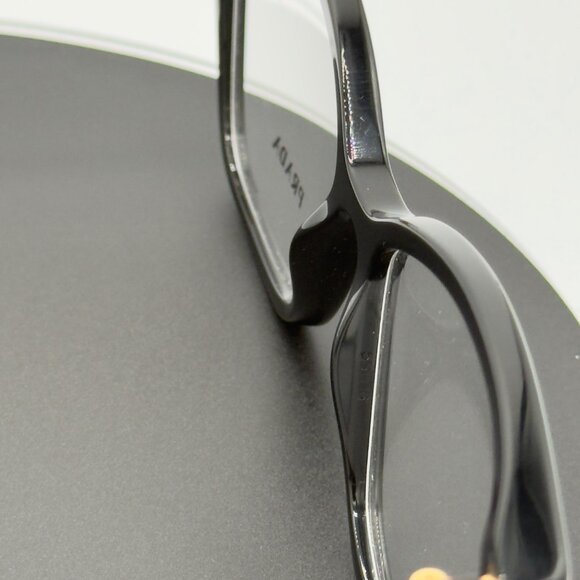 Prada Eyeglasses VPR15Z 389-1O1 Glasses Black on Brown Yellow Havana 53mm READ - Picture 9 of 9